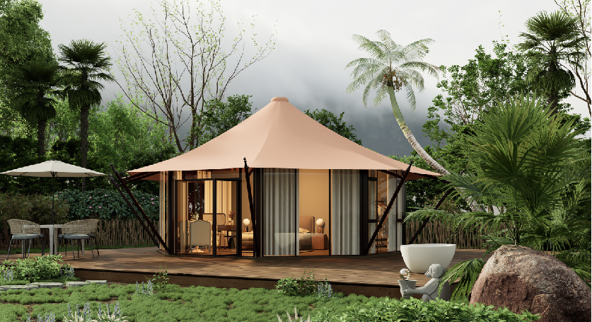 绥宁县异形篷房定制：专属设计赋能，打造城市户外专属名片